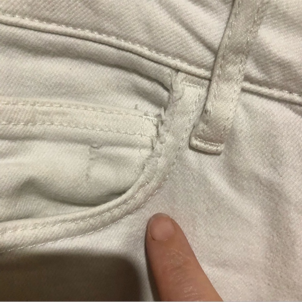 Anthropologie distressed high rise skinny jeans size 27. - Picture 11 of 16